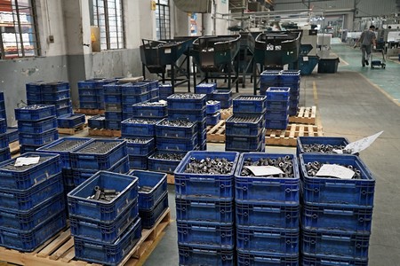 forging parts ready to go through machining process